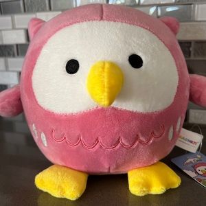 🦉🩷PINK OWL Sitting Plush / Takashoji / Kawaii / Japan / Soft / BRAND NEW🦉🩷